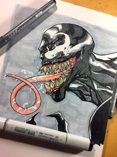 Venom Sketch | Comics Amino