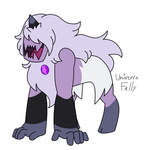 Corrupted Amethyst Cartoon Amino