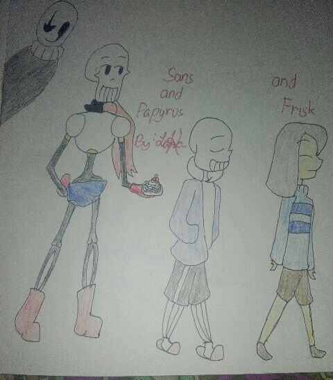 Poll Request Sans Papyrus And Frisk Glitchtale Amino