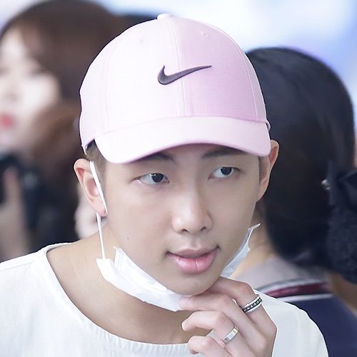 bts cap pink