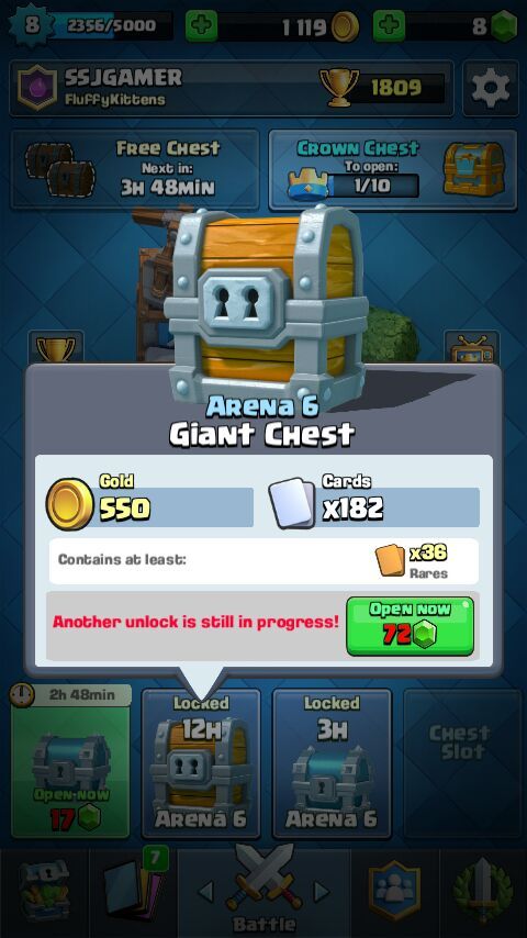 arena 6 giant chest