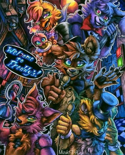 Фнаф 1 2 3 4 5 Wiki Fnaf Amino Rus Amino 2588