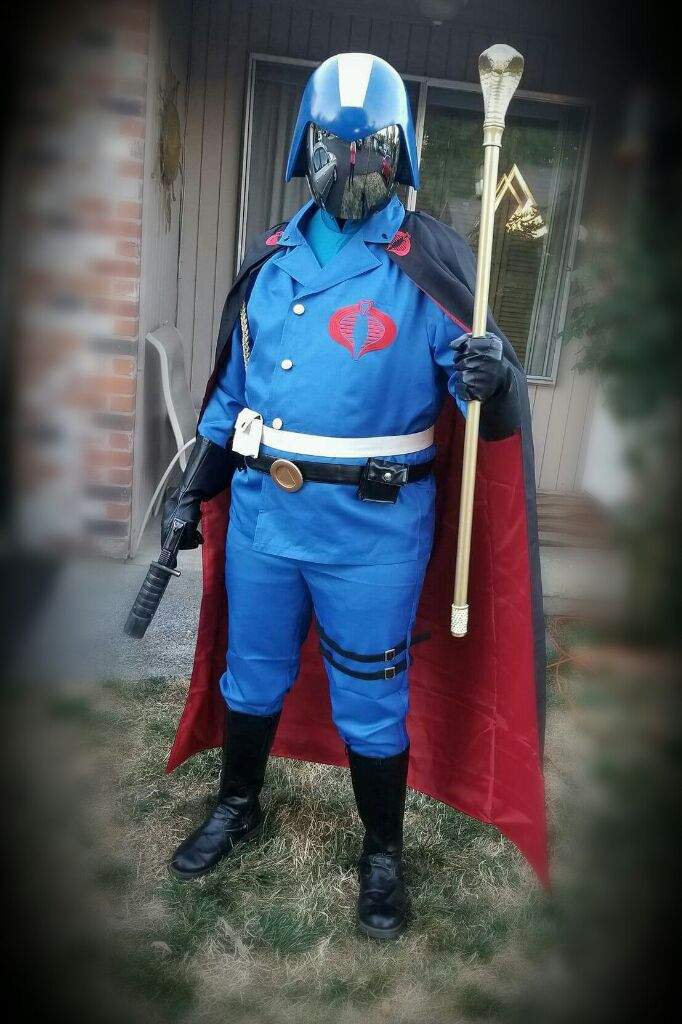 cobra commander cosplay helmet