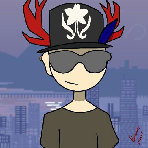 Shout Out To Bacon Hair For Drawing This For Me Roblox Amino