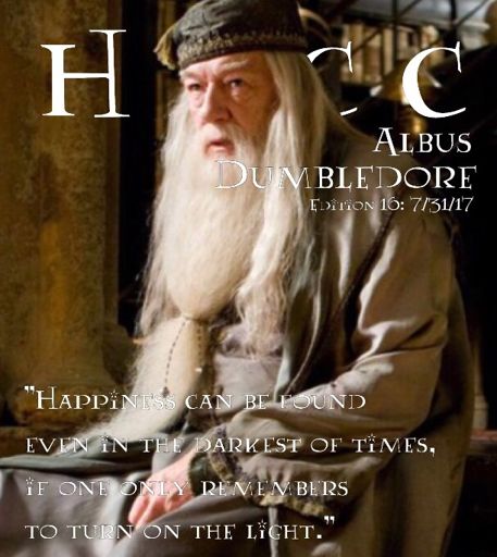 Edition 17: Albus Dumbledore | Harry Potter Amino