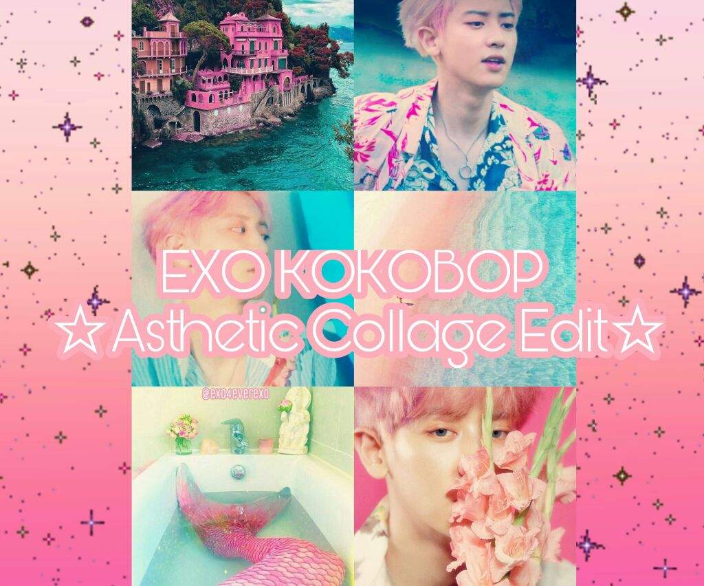 Exo Kokobop Asthetic Collage Edit K Pop Aesthetics Amino