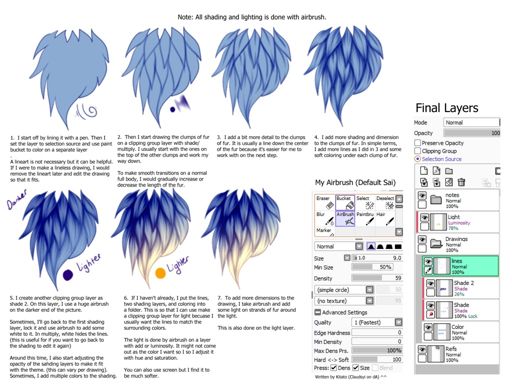 Fur Shading Tutorial And More! | AJ Amino Amino