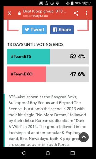 Best K Pop Group Bts Or Exo Exo Amino