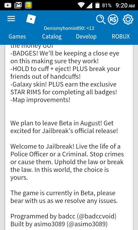 Jailbreak News Roblox Amino