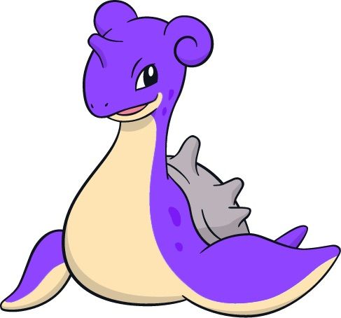 lapras sitting cutie