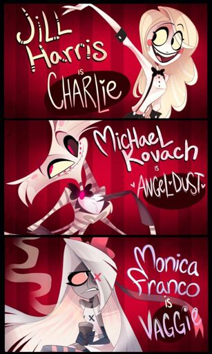 Hazbin Hotel Voice Cast Revealed Vivziepop Amino 2153