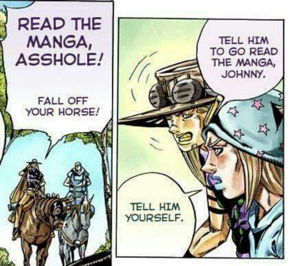 Steel Ball Run is Perfect. Anime Amino