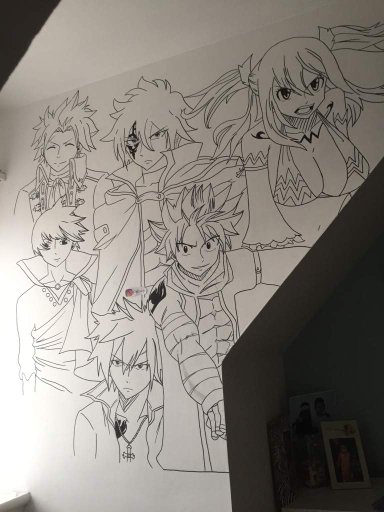 Fairy Tail Wall Drawing Anime Amino Fairy Tail Wall Drawing Anime Amino