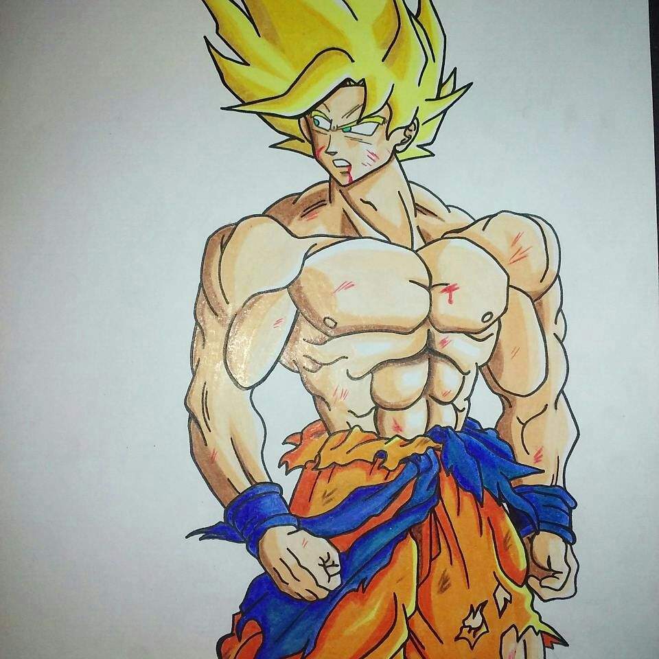 Goku Ssj Dibujarte Amino