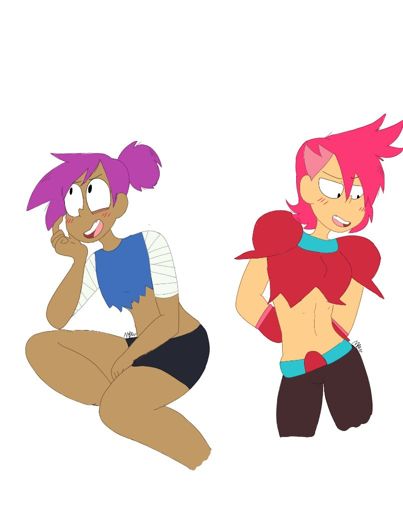 Enid X Red Action •°☆~》 Ok K O Let S Be Heroes Amino