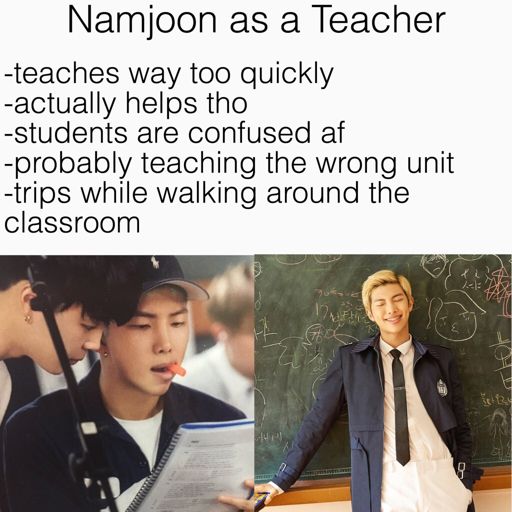 BTS Imagines - As A Teacher | ARMY's Amino