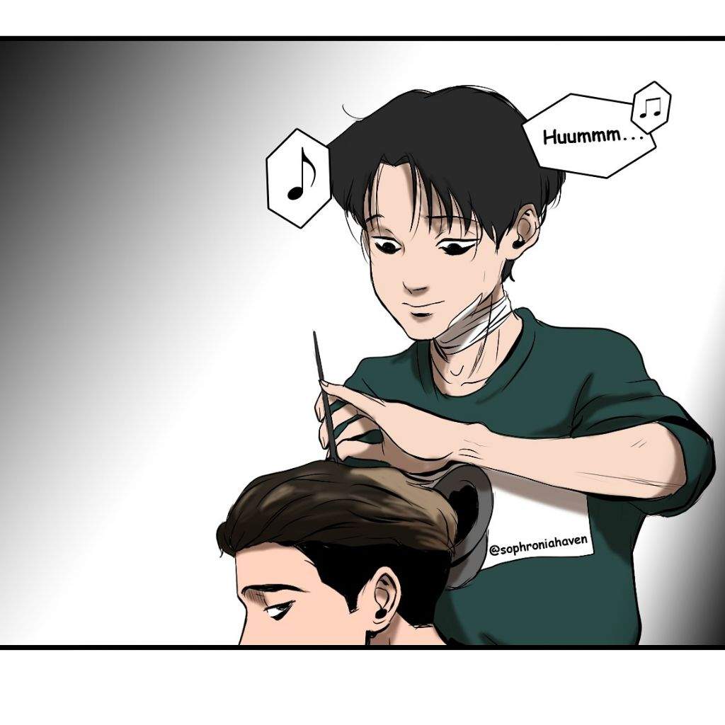 Yoonbum Dye My Hair Black Fan Art Killing Stalking Webcomic Amino