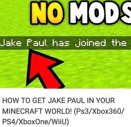 How To Summon Jake Paul In Your Minecraft World Wiki Dank Memes Amino