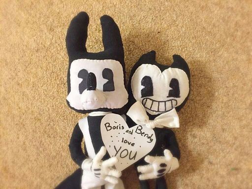 boris bendy and the ink machine plush