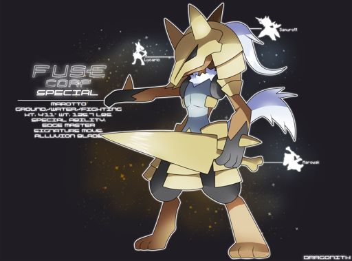 Lucario Fusions Pokémon Amino