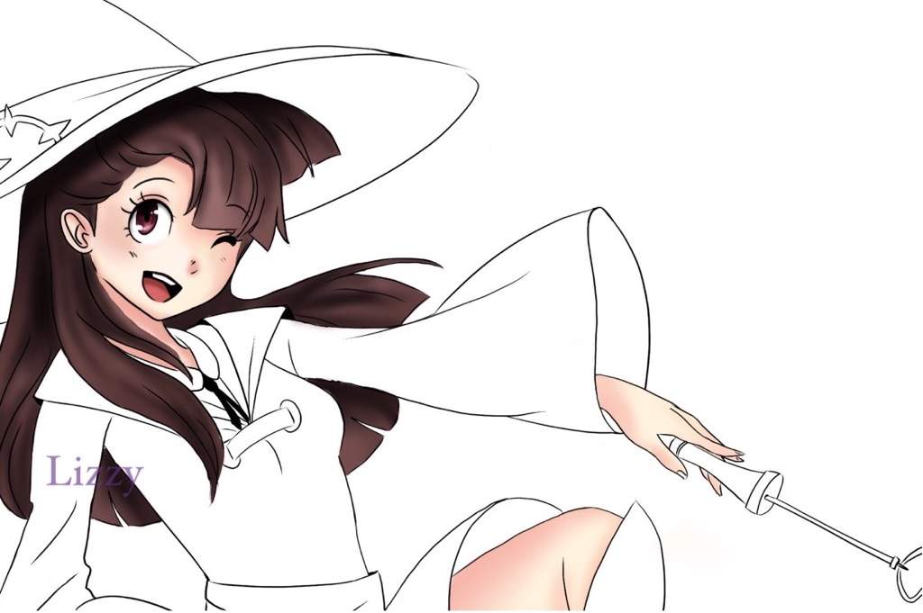 Little Witch Academia Akko Digital art | Anime Amino