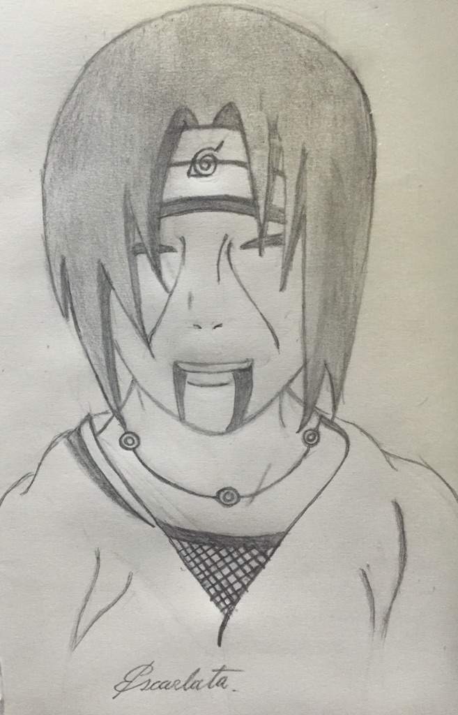 Dibujo Itachi Uchiha Naruamino Amino