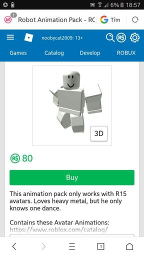 Robot Animation Pack Wiki Roblox Amino