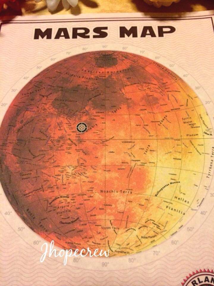 tanah di Mars buat Jungkook BTS