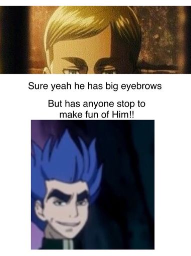 Make Fun Of The Eyebrows Anime Amino 3747