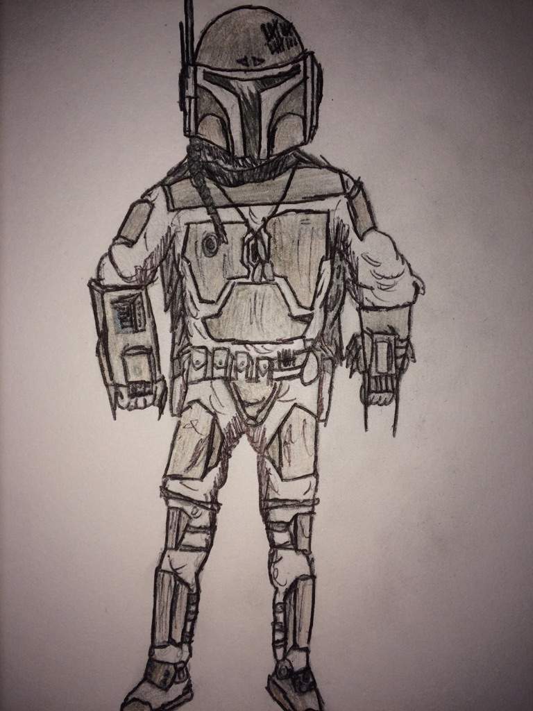 Mandalorian drawing | Star Wars Amino