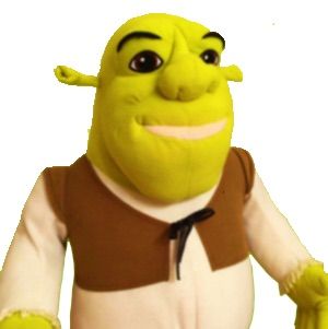 shrek sml plush