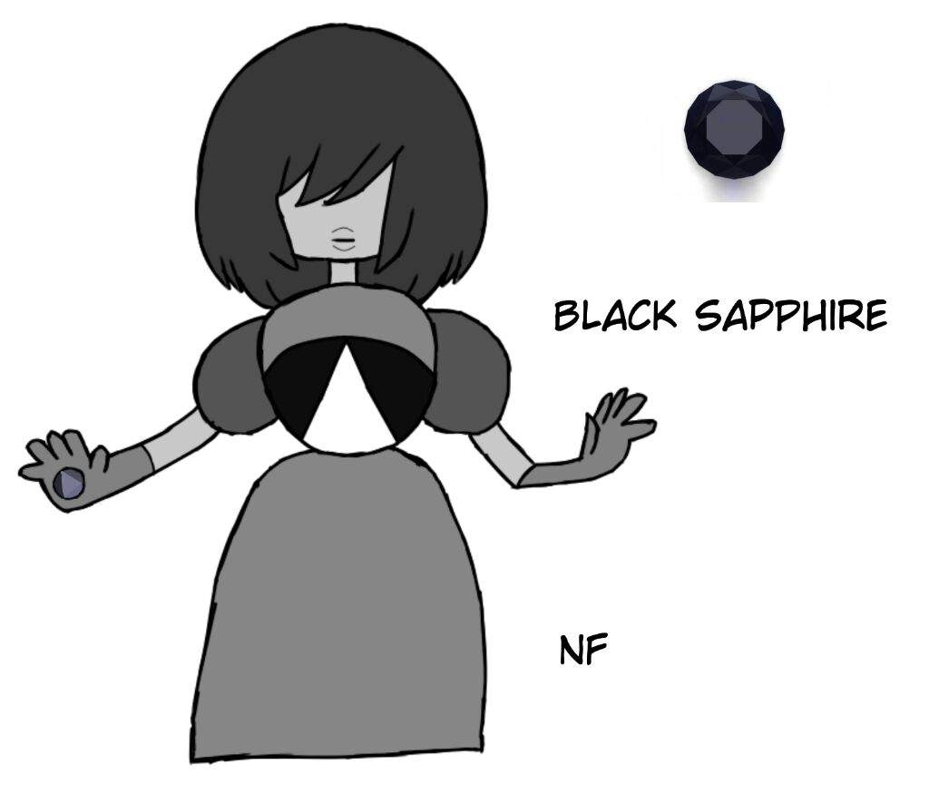 black sapphire steven universe