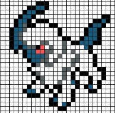 Pixel Art Absol Pokémon Amino