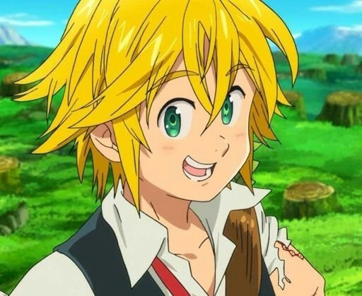 meliodas smile