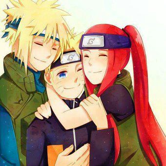 naruto minato and kushina