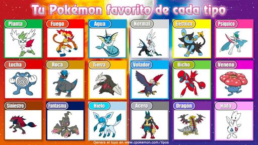 Mis Pokemon Favoritos De Cada Tipo •pokémon• En Español Amino