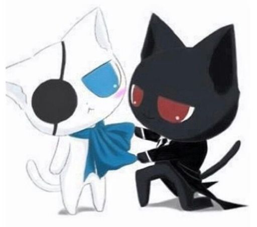 Ciel And Sebastian As Cute Cats Black Butler Amino