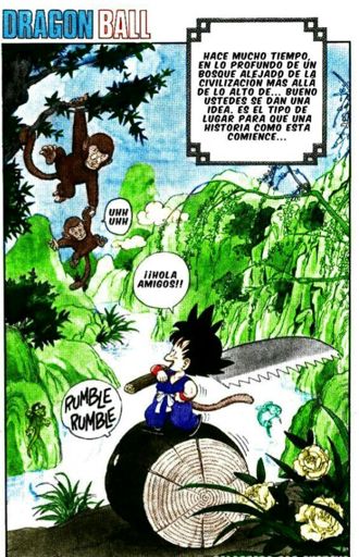 Dragon Ball Manga Cap 1 | DRAGON BALL ESPAÑOL Amino