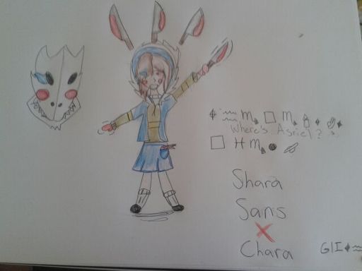 Check Out This Fusion Of Chara And Sans Suggested By Fans ♥