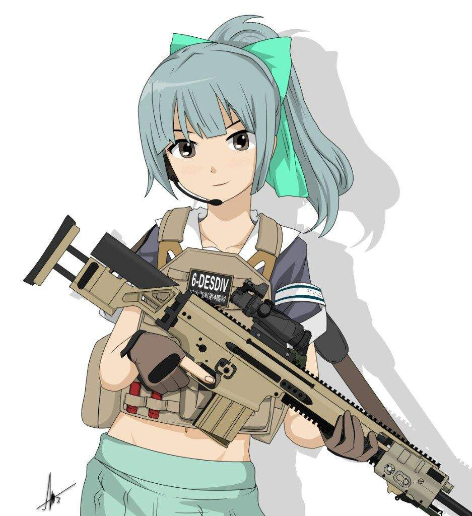 Тянки с винтовками афигенны) | Аниме Amino Amino