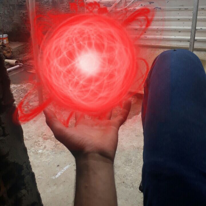 Se o Naruto usasse o chakra da raposa de 9 caudas é Rasengan seria