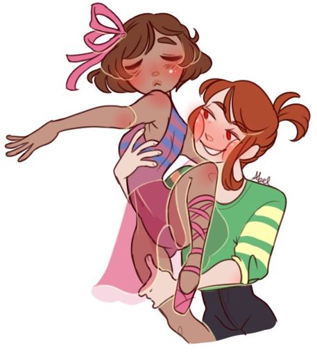 undertale frisk and chara