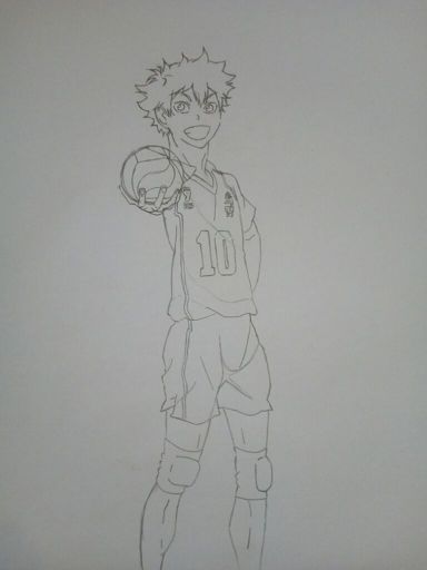 Hinata Shōyō Haikyuu Drawing Anime Amino