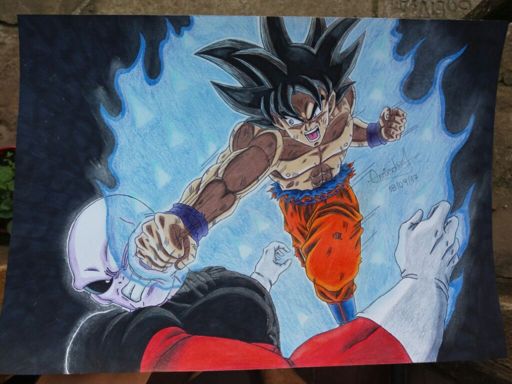 Goku Limit Breaker Vs Jiren Mipropioarte Dibujarte Amino