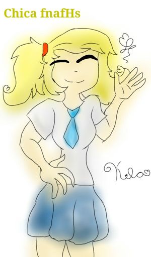 Fanart Chica Fnafhs FNAFHS PT BR Amino