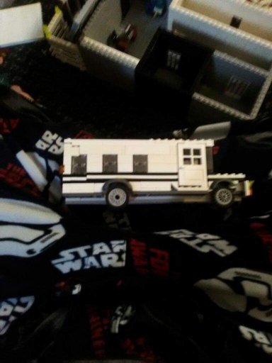 lego prison bus