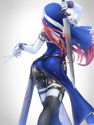 Anime girl latex