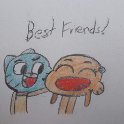 Best friends! | Amazing World Of Gumball. Amino