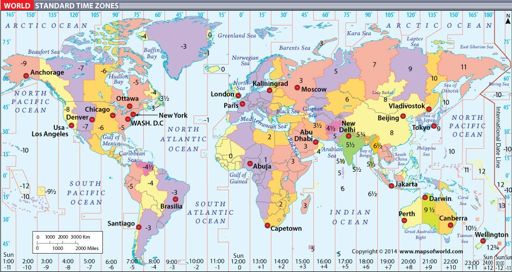International Names Of Time Zones Language Exchange Amino