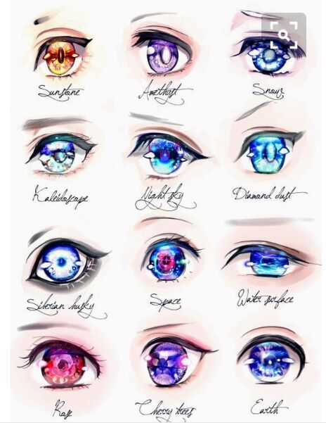 anime eyes